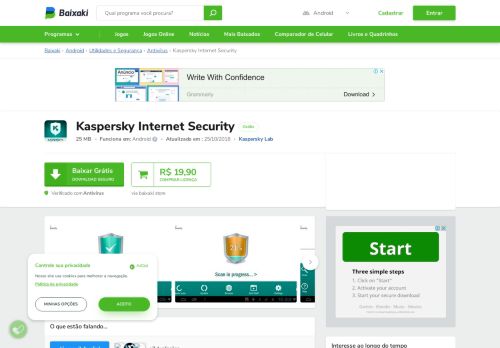 
                            8. Kaspersky Internet Security Download - Baixaki