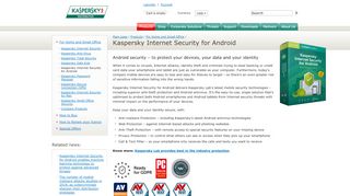 
                            12. Kaspersky Internet Security for Android / For Home and Small Office ...