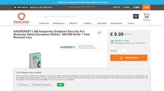 
                            12. KASPERSKY LAB Kaspersky Endpoint Security For Business Select ...