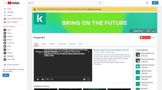 
                            13. Kaspersky Lab - YouTube