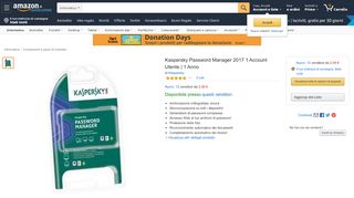 
                            5. Kaspersky Password Manager 2017 1 Account Utente | 1 Anno ...