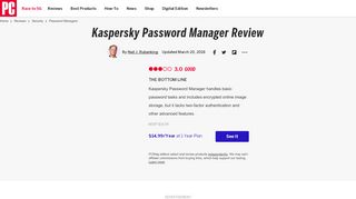 
                            7. Kaspersky Password Manager Review & Rating | PCMag.com