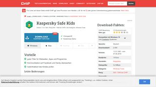 
                            12. Kaspersky Safe Kids Download – kostenlos – CHIP