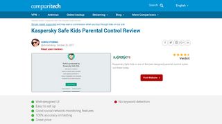 
                            9. Kaspersky Safe Kids Parental Review 2017 | Comparitech
