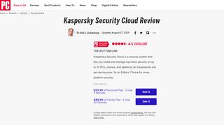 
                            13. Kaspersky Security Cloud Review & Rating | PCMag.com