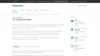
                            6. Kaspersky Security for Mobile | Kaspersky Lab BR