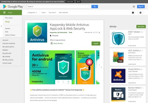 
                            10. Kaspersky Sicherheit: Antivirus und Handy Schutz – Apps bei Google ...