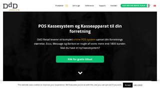 
                            4. Kasseapparat & Kassesystem. Online POS system til Retail. Få et tilbud!