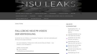 
                            8. Kassel Temme | NSU LEAKS