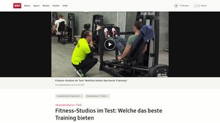 
                            8. «Kassensturz»-Test - Fitness-Studios im Test: Welche das beste ... - SRF