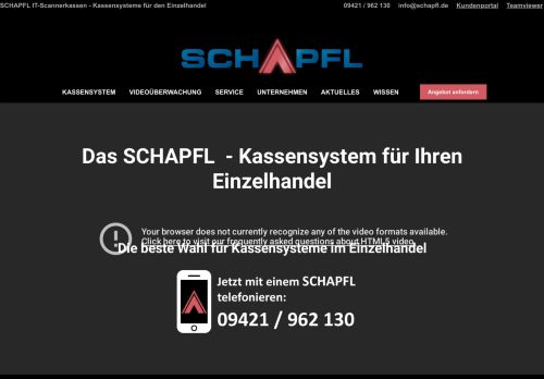 
                            2. Kassensysteme vom Marktführer - www.schapfl.de - Scannerkassen