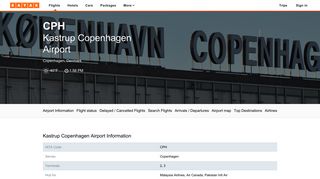 
                            11. Kastrup Copenhagen Airport (CPH) - Flight Status, Maps & more ...