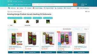 
                            10. Katalog Harga Produk Varash Healing Oil - Promo Kosmetik dan Skin ...
