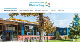 
                            3. Katalog & Konto | Gemeindebibliothek Oberhaching ...