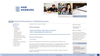 
                            3. Kataloge: Bibliotheken / HIBS: HAW Hamburg