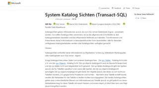 
                            4. Katalogsichten (Transact-SQL) - SQL Server | Microsoft Docs