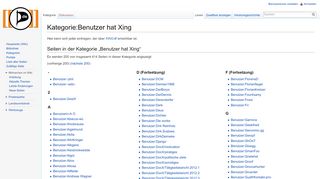 
                            10. Kategorie:Benutzer hat Xing – Piratenwiki