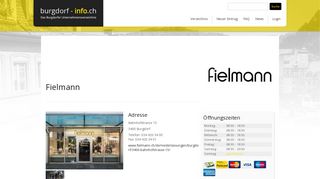 
                            11. Kategorien - Optik - Fielmann - burgdorf-info.ch