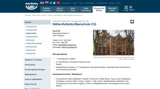 
                            9. Käthe-Kollwitz-Oberschule (13) | Landeshauptstadt Potsdam
