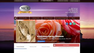 
                            7. Kathleen Simone Login - , Ohio | McMahon-Coyne-Vitantonio Funeral ...