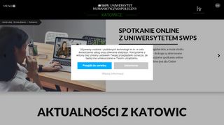 
                            7. Katowice - Uniwersytet SWPS