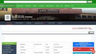 
                            4. Katwa College, Burdwan - Admission, Courses, Fees, Website ...