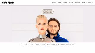 
                            5. Katy Perry | Official Site
