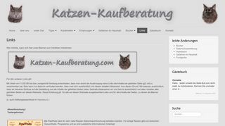 
                            10. Katzen-Kaufberatung - Links