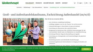 
                            13. Kaufmann im Groß- und Außenhandel - Gebrüder Wollenhaupt GmbH ...