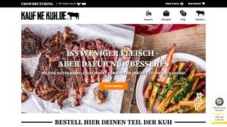 
                            1. Kaufnekuh.de » Iss weniger Fleisch - Aber dafür nur Gutes und ...