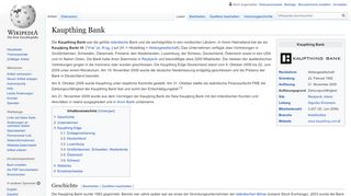 
                            3. Kaupthing Bank – Wikipedia