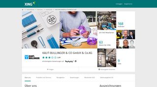 
                            13. KAUT-BULLINGER & CO GmbH & Co.KG als Arbeitgeber | XING ...