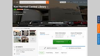 
                            5. Kavi Narmad Central Library, Ghoddod Road - Narmad Library ...