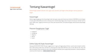 
                            7. Kawantogel - Strikingly