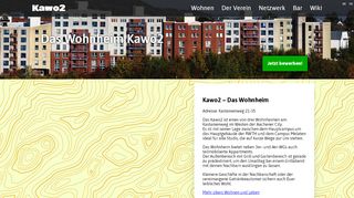 
                            1. Kawo2: Das Wohnheim Kawo2