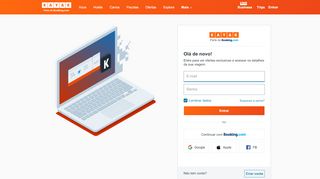 
                            3. KAYAK - Passagens baratas, hotéis, passagens aéreas, voos baratos ...