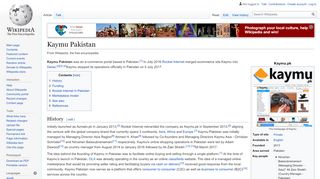 
                            9. Kaymu Pakistan - Wikipedia