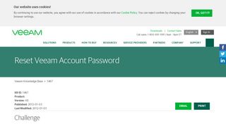 
                            7. KB1467: Reset Veeam Account Password