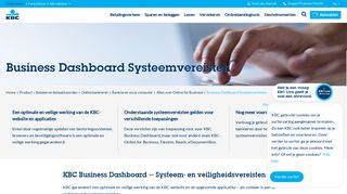 
                            6. KBC Business Dashboard - systeemvereisten - KBC Bank ...