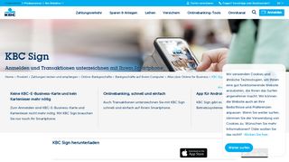 
                            4. KBC Sign: schnell anmelden in KBC-Online for Business - KBC Bank ...