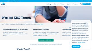 
                            1. KBC Touch: Onlinebanking auf Ihrem PC und Tablet - KBC Bank ...