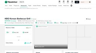 
                            5. KBG Korean Barbecue Grill, Paris - 6th Arr. - Luxembourg - Restaurant ...