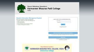 
                            1. KBP-Vashi - College Management Software LOGIN