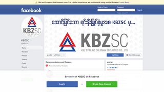 
                            2. KBZSC - Home | Facebook