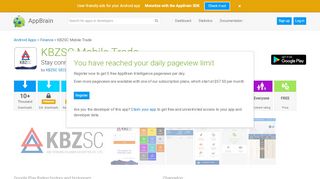
                            12. KBZSC Mobile Trade - Android app on AppBrain - AppBrain.com