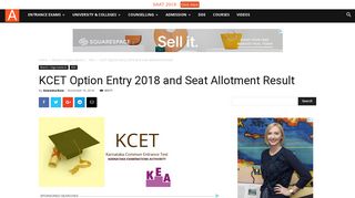 
                            11. KCET Option Entry 2018 and Seat Allotment Result | AglaSem ...