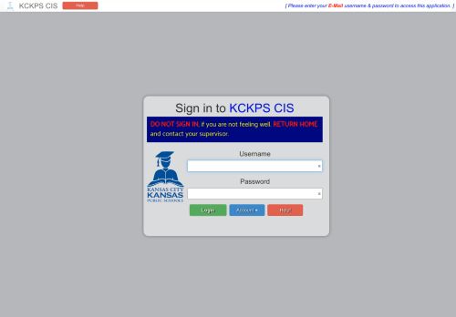 
                            9. KCKPS CIS - Login