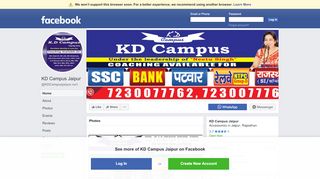 
                            6. KD Campus Jaipur - Home | Facebook