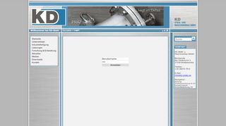 
                            10. KD Stahl- und Maschinenbau GmbH - Login