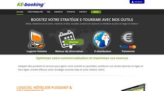 
                            12. KE-booking® - Boostez la commercialisation de votre hôtel